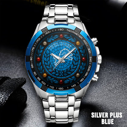 NFL Men Luxury Hand Watch All Colors Custom Any Name Gift For Fans