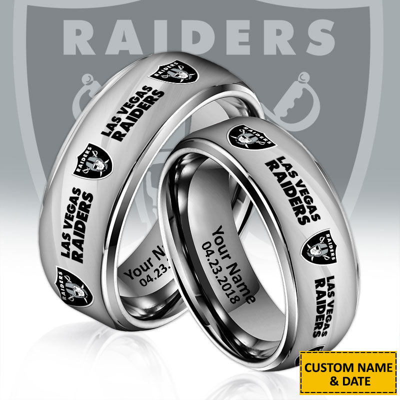 NFL New Style Ring All Team Personalized Name And Date Gift For Fans