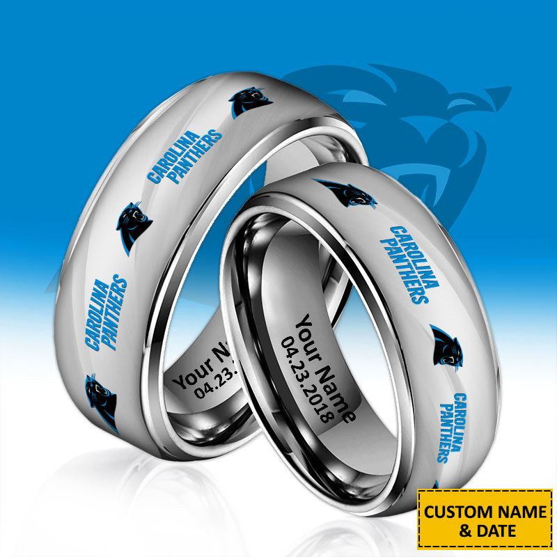 NFL New Style Ring All Team Personalized Name And Date Gift For Fans