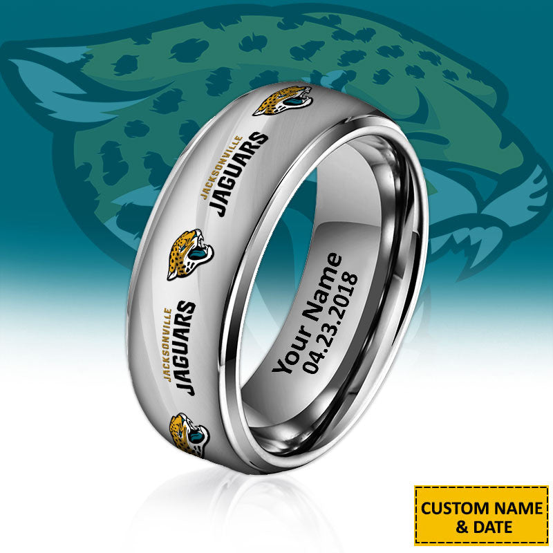 NFL New Style Ring All Team Personalized Name And Date Gift For Fans