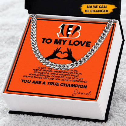 NFL Men Necklace Full Luxury Box Gifts Custom Any Name Gift For Fans