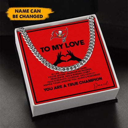 NFL Men Necklace Full Luxury Box Gifts Custom Any Name Gift For Fans