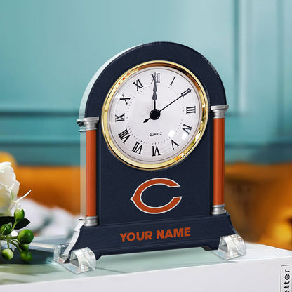 NFL All Team New Acrylic Clock Plaque For Home Custom Any Name 02