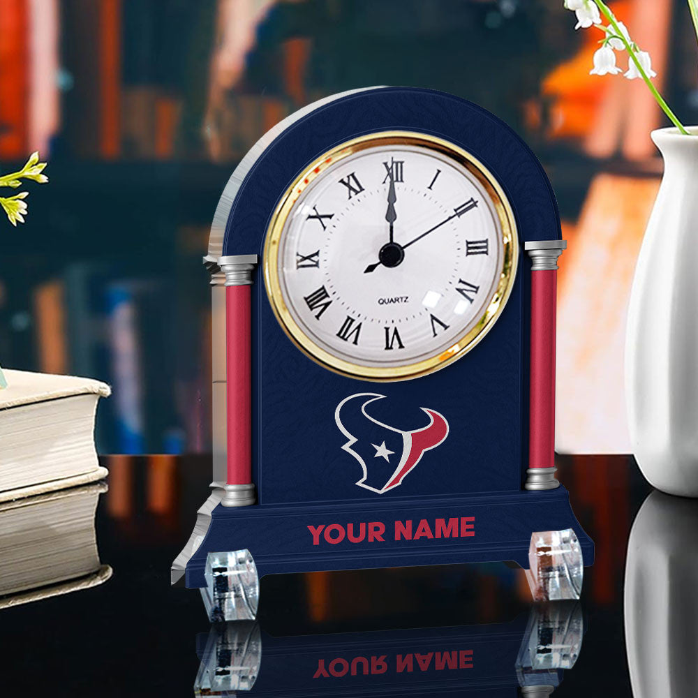 NFL All Team New Acrylic Clock Plaque For Home Custom Any Name 23