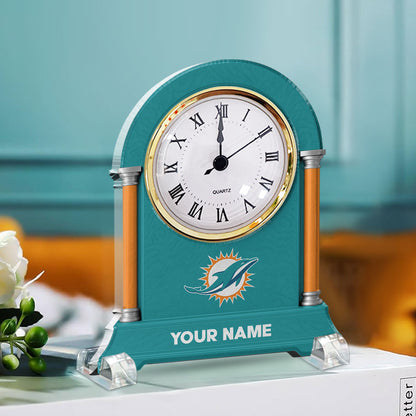 NFL All Team New Acrylic Clock Plaque For Home Custom Any Name 10