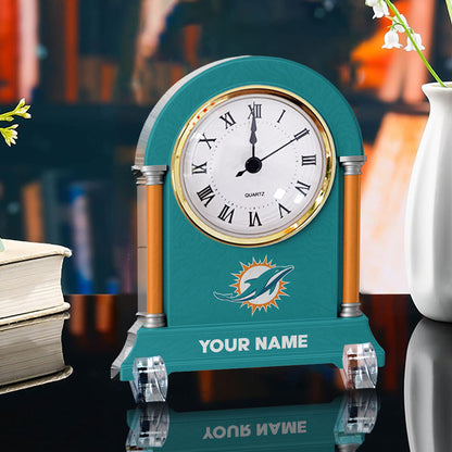 NFL All Team New Acrylic Clock Plaque For Home Custom Any Name 10