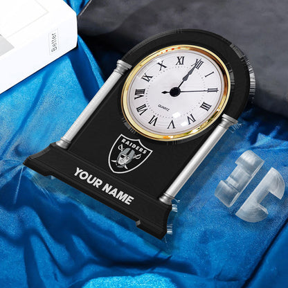 NFL All Team New Acrylic Clock Plaque For Home Custom Any Name 17
