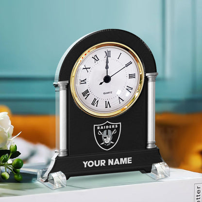 NFL All Team New Acrylic Clock Plaque For Home Custom Any Name 17