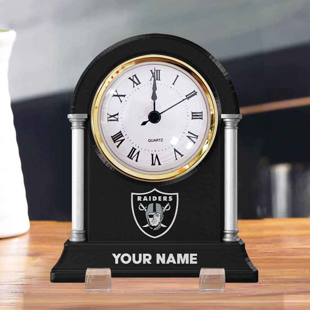 NFL All Team New Acrylic Clock Plaque For Home Custom Any Name 17
