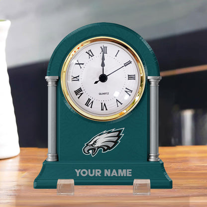 NFL All Team New Acrylic Clock Plaque For Home Custom Any Name 11