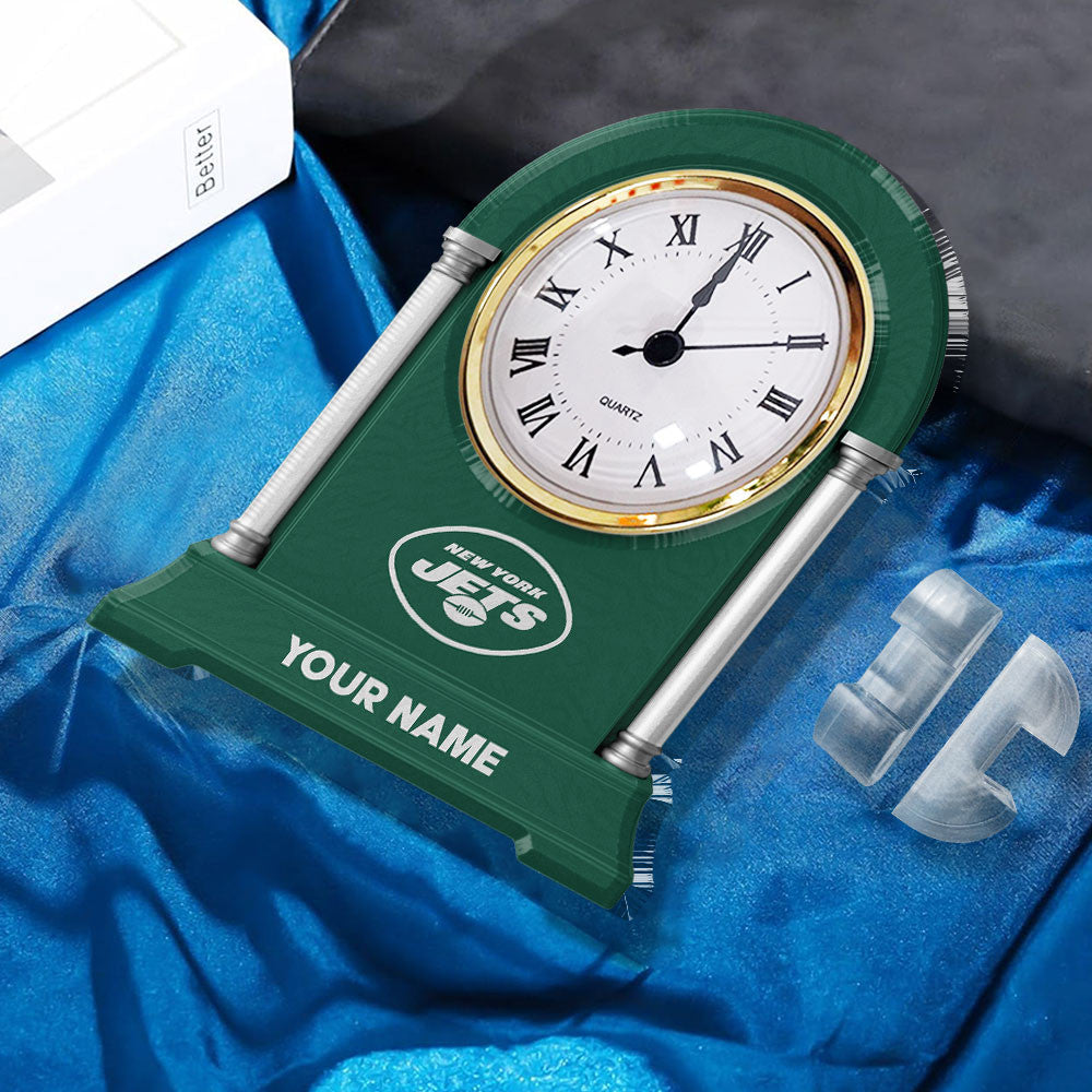 NFL All Team New Acrylic Clock Plaque For Home Custom Any Name 14