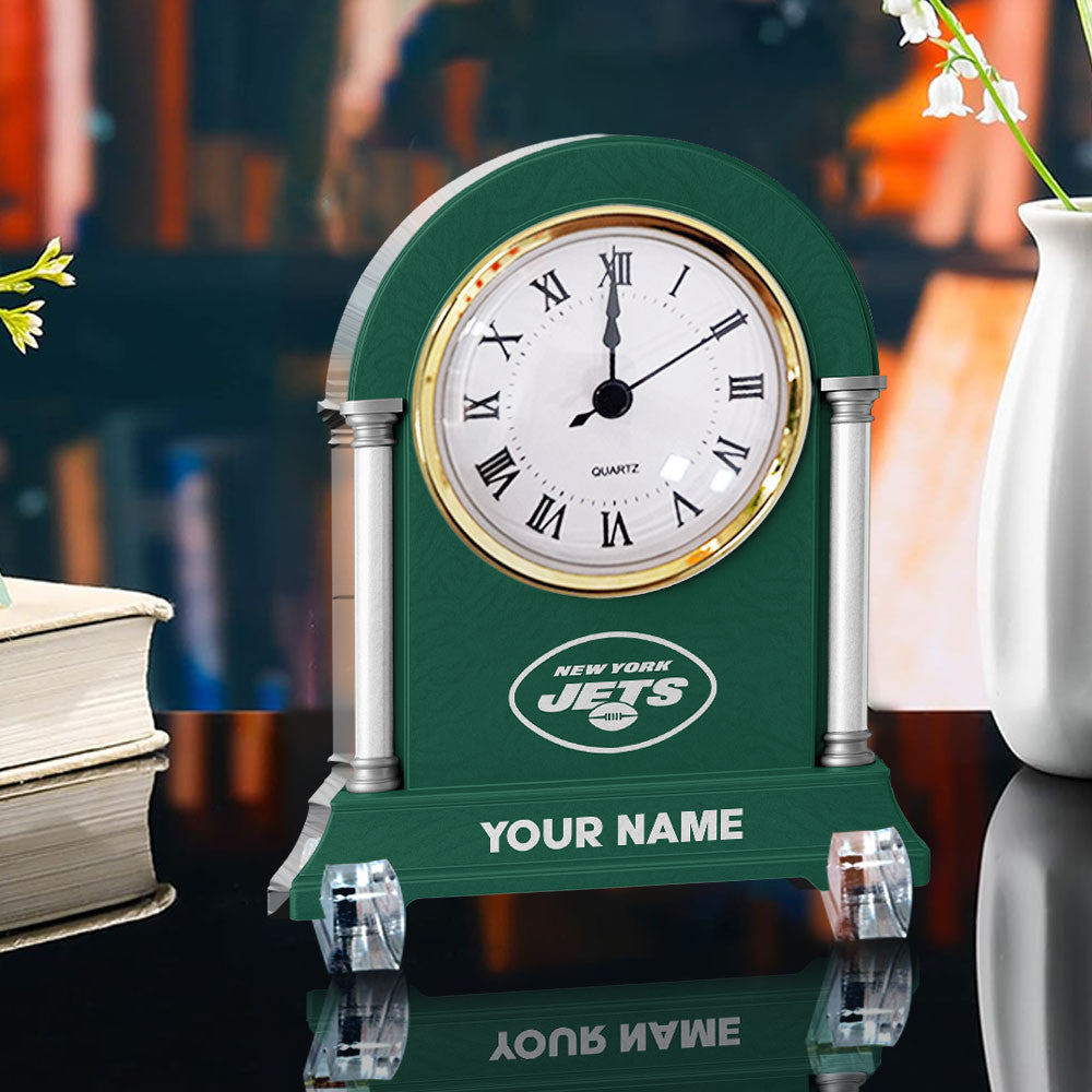 NFL All Team New Acrylic Clock Plaque For Home Custom Any Name 14