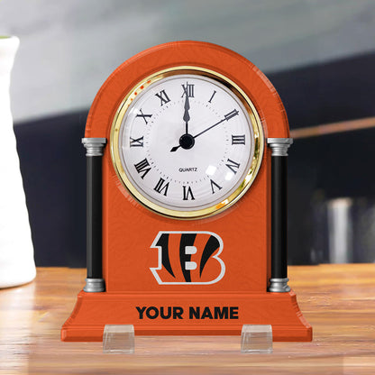 NFL All Team New Acrylic Clock Plaque For Home Custom Any Name 03