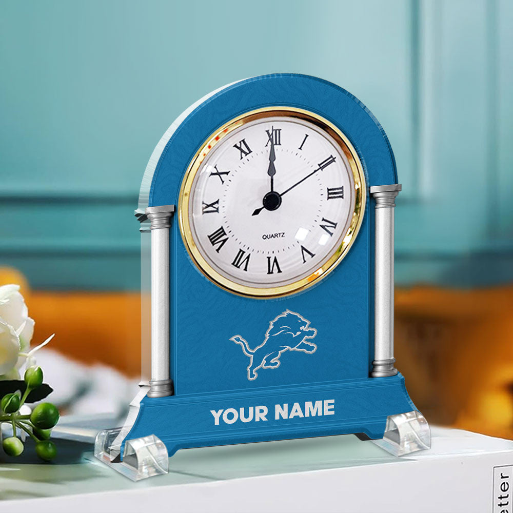 NFL All Team New Acrylic Clock Plaque For Home Custom Any Name 15