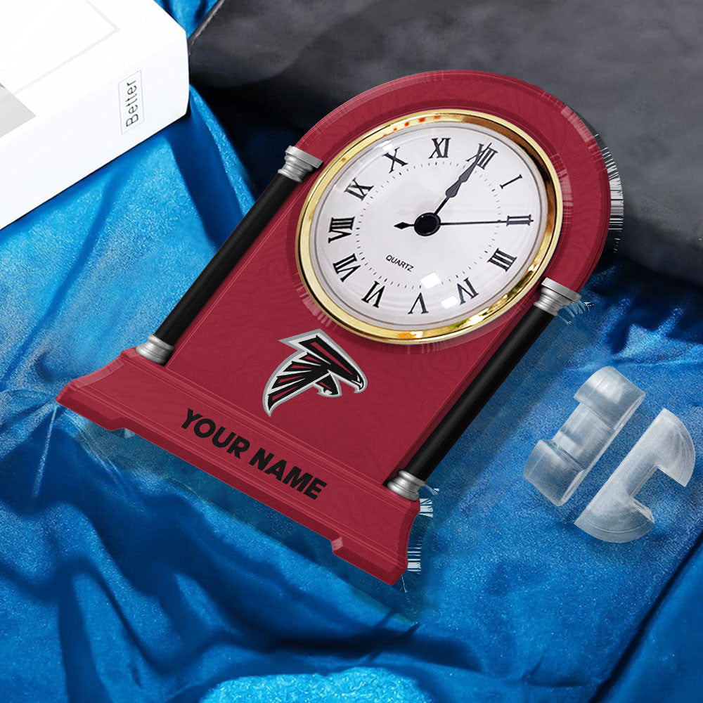 NFL All Team New Acrylic Clock Plaque For Home Custom Any Name 12