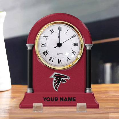 NFL All Team New Acrylic Clock Plaque For Home Custom Any Name 12