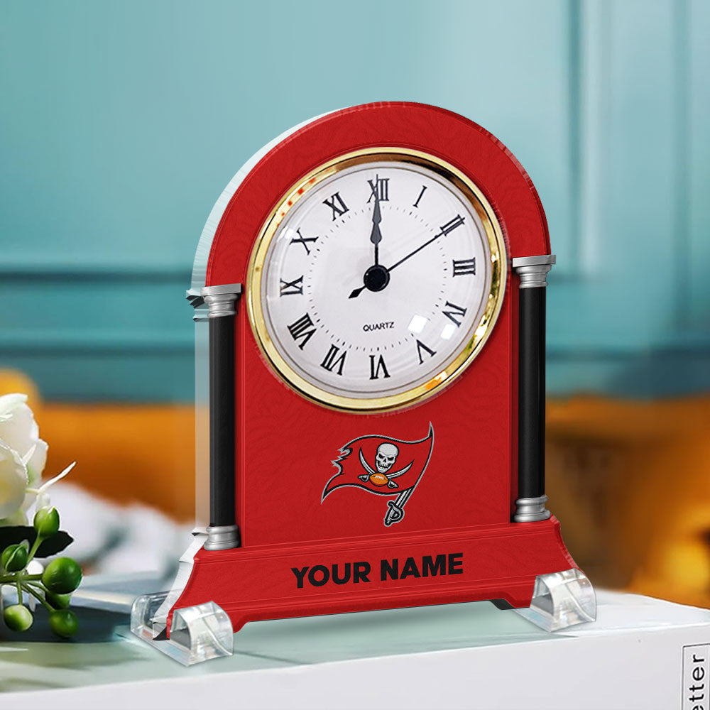 NFL All Team New Acrylic Clock Plaque For Home Custom Any Name 22
