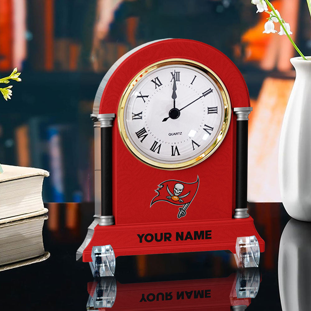 NFL All Team New Acrylic Clock Plaque For Home Custom Any Name 22