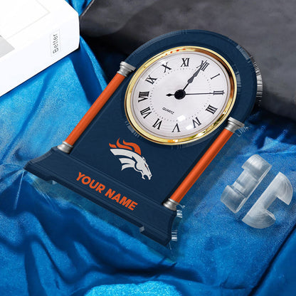NFL All Team New Acrylic Clock Plaque For Home Custom Any Name 05