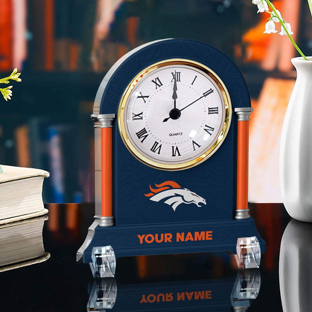 NFL All Team New Acrylic Clock Plaque For Home Custom Any Name 05
