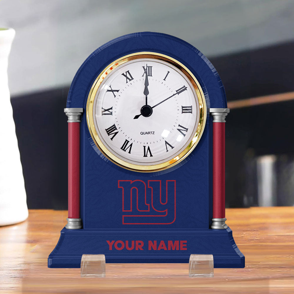 NFL All Team New Acrylic Clock Plaque For Home Custom Any Name 13