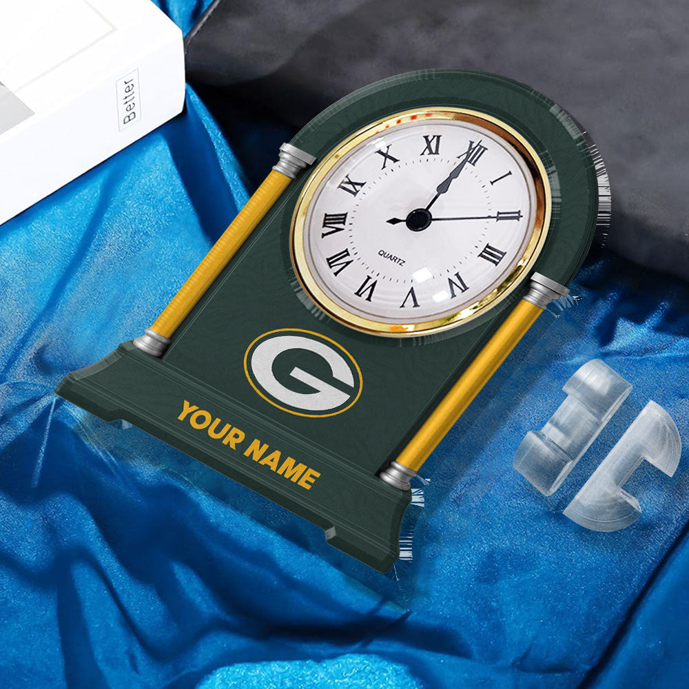 NFL All Team New Acrylic Clock Plaque For Home Custom Any Name 16