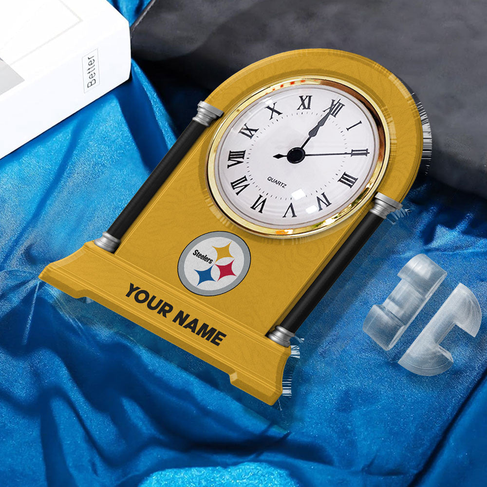 NFL All Team New Acrylic Clock Plaque For Home Custom Any Name 21