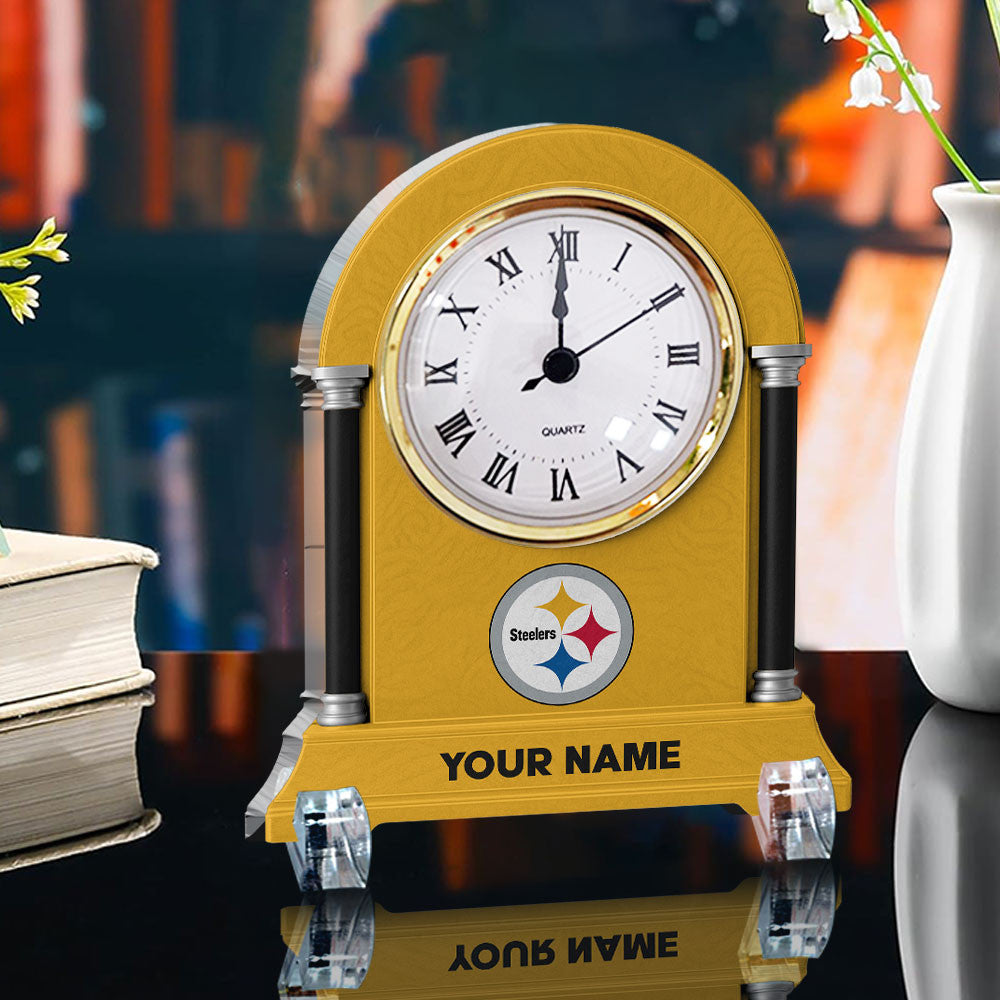 NFL All Team New Acrylic Clock Plaque For Home Custom Any Name 21