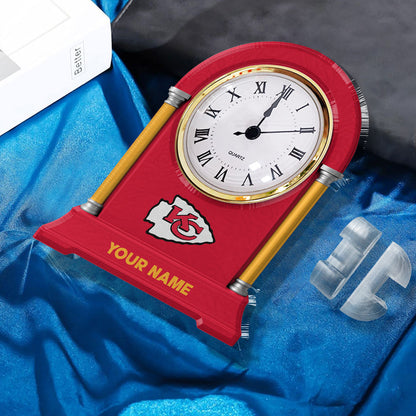 NFL All Team New Acrylic Clock Plaque For Home Custom Any Name 07