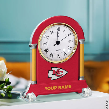 NFL All Team New Acrylic Clock Plaque For Home Custom Any Name 07