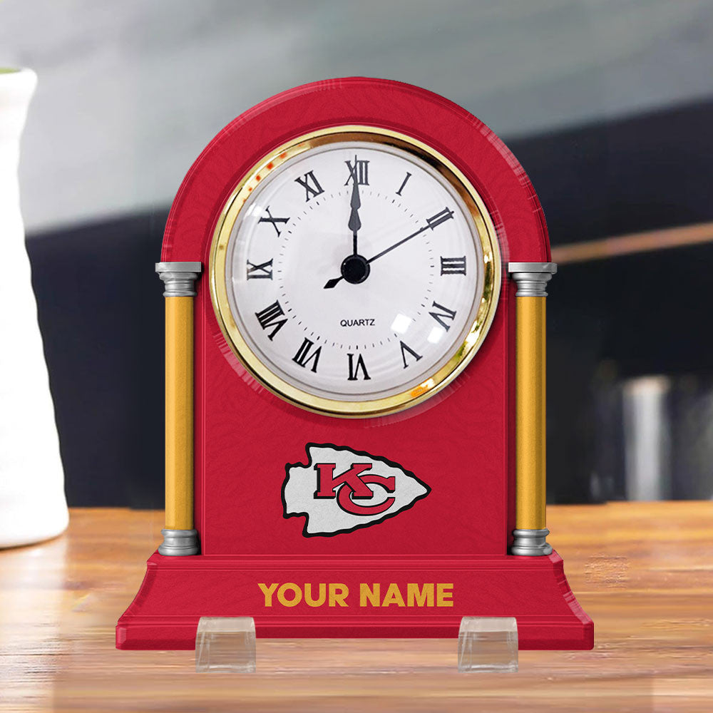 NFL All Team New Acrylic Clock Plaque For Home Custom Any Name 07