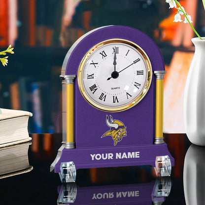 NFL All Team New Acrylic Clock Plaque For Home Custom Any Name 24