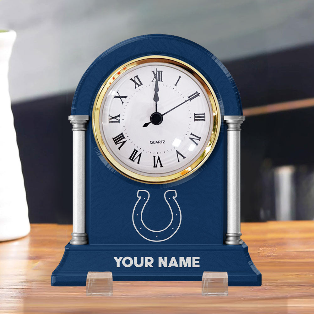 NFL All Team New Acrylic Clock Plaque For Home Custom Any Name 08