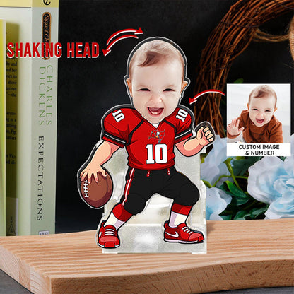 US Football Team Cute Shaking Head Standee Upload Any Photo Gift For Fan 30