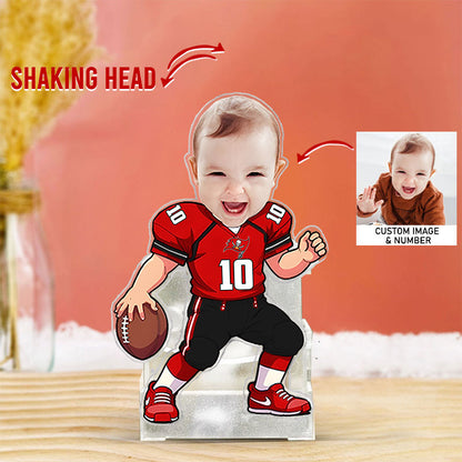 US Football Team Cute Shaking Head Standee Upload Any Photo Gift For Fan 30