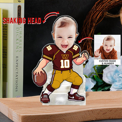 US Football Team Cute Shaking Head Standee Upload Any Photo Gift For Fan 32