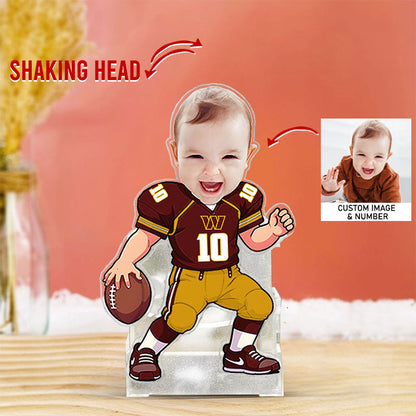 US Football Team Cute Shaking Head Standee Upload Any Photo Gift For Fan 32