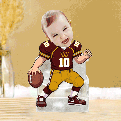 US Football Team Cute Shaking Head Standee Upload Any Photo Gift For Fan 32