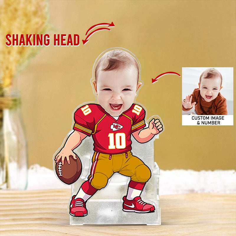US Football Team Cute Shaking Head Standee Upload Any Photo Gift For Fan 17