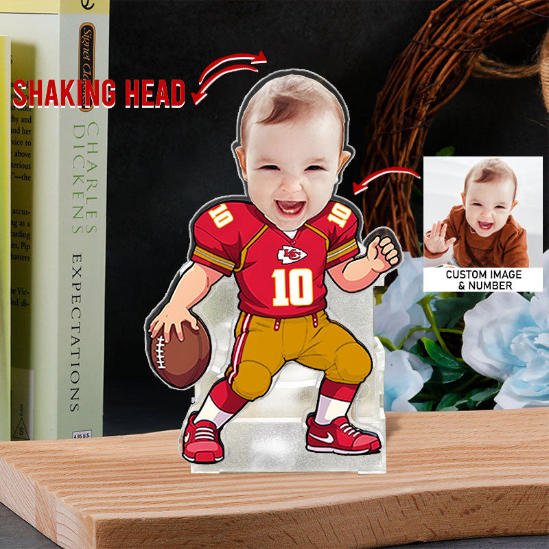 US Football Team Cute Shaking Head Standee Upload Any Photo Gift For Fan 17