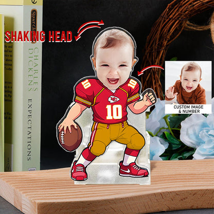 US Football Team Cute Shaking Head Standee Upload Any Photo Gift For Fan 17