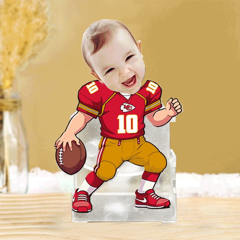 US Football Team Cute Shaking Head Standee Upload Any Photo Gift For Fan 17