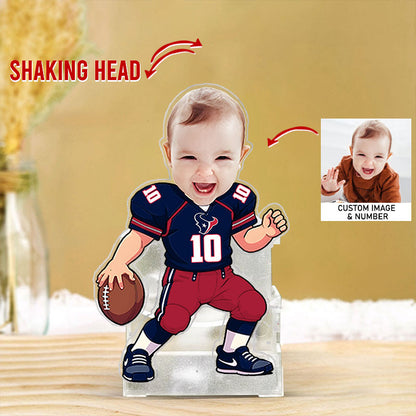US Football Team Cute Shaking Head Standee Upload Any Photo Gift For Fan 14