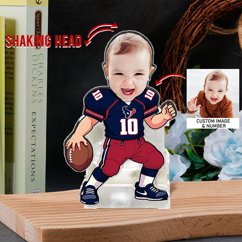 US Football Team Cute Shaking Head Standee Upload Any Photo Gift For Fan 14