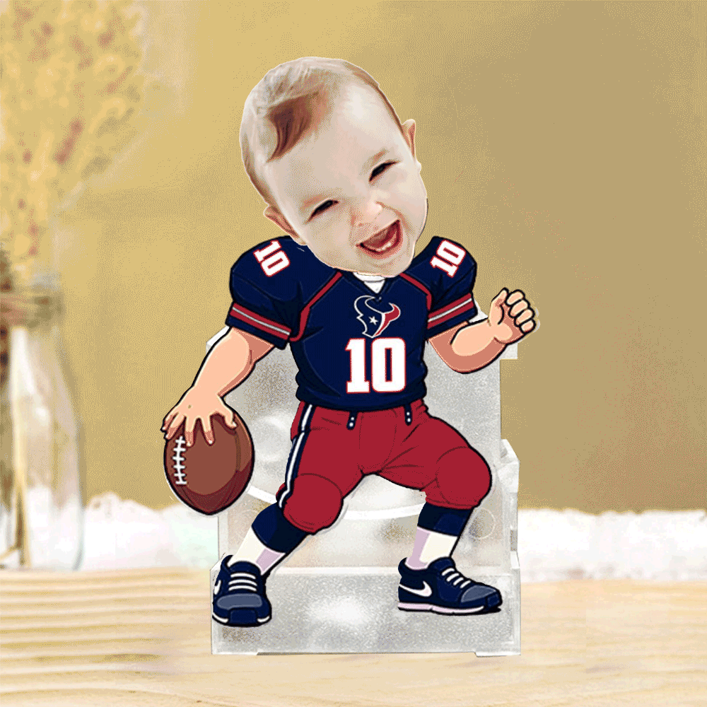 US Football Team Cute Shaking Head Standee Upload Any Photo Gift For Fan 14