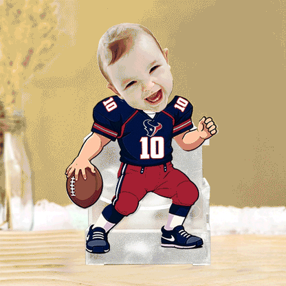 US Football Team Cute Shaking Head Standee Upload Any Photo Gift For Fan 14