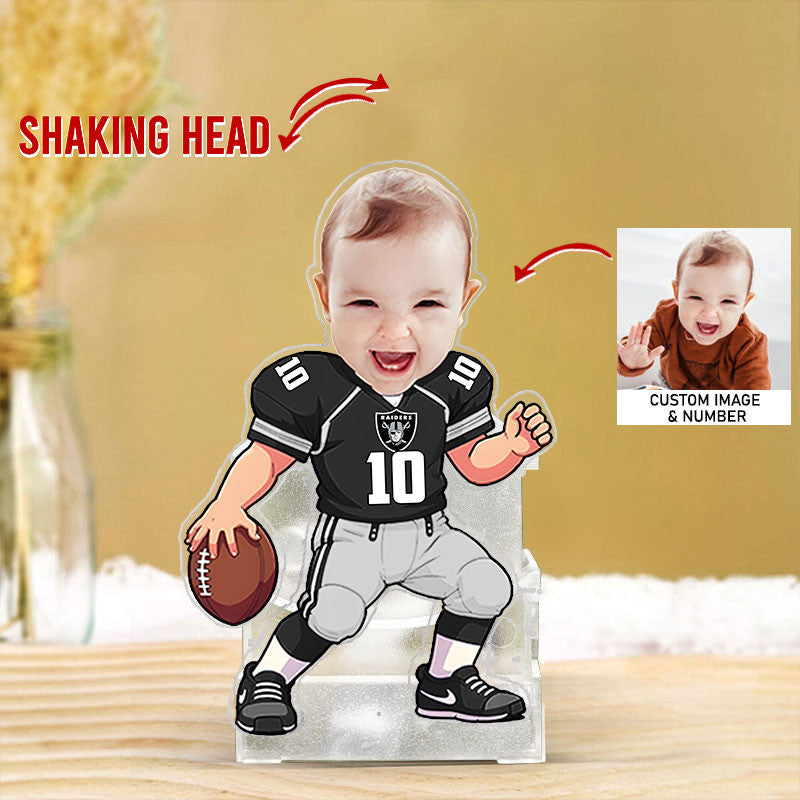US Football Team Cute Shaking Head Standee Upload Any Photo Gift For Fan 18