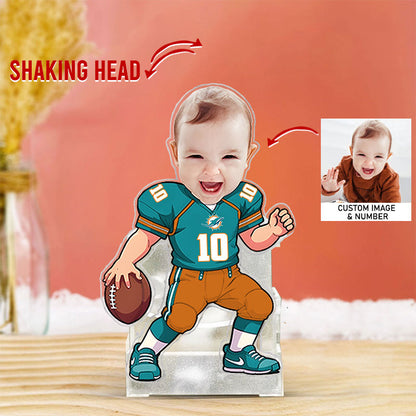 US Football Team Cute Shaking Head Standee Upload Any Photo Gift For Fan 21