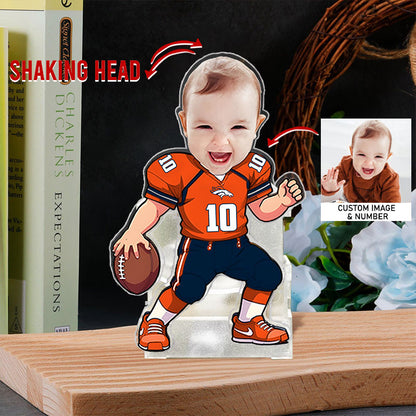 US Football Team Cute Shaking Head Standee Upload Any Photo Gift For Fan 12