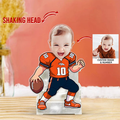 US Football Team Cute Shaking Head Standee Upload Any Photo Gift For Fan 12